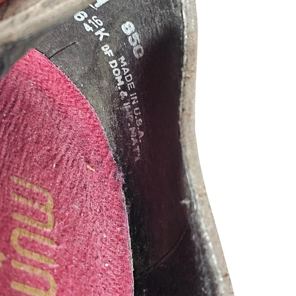 Munro Vintage American Suede Tassel Loafer Slip On Casual Comfort Women Shoes‎ 8
